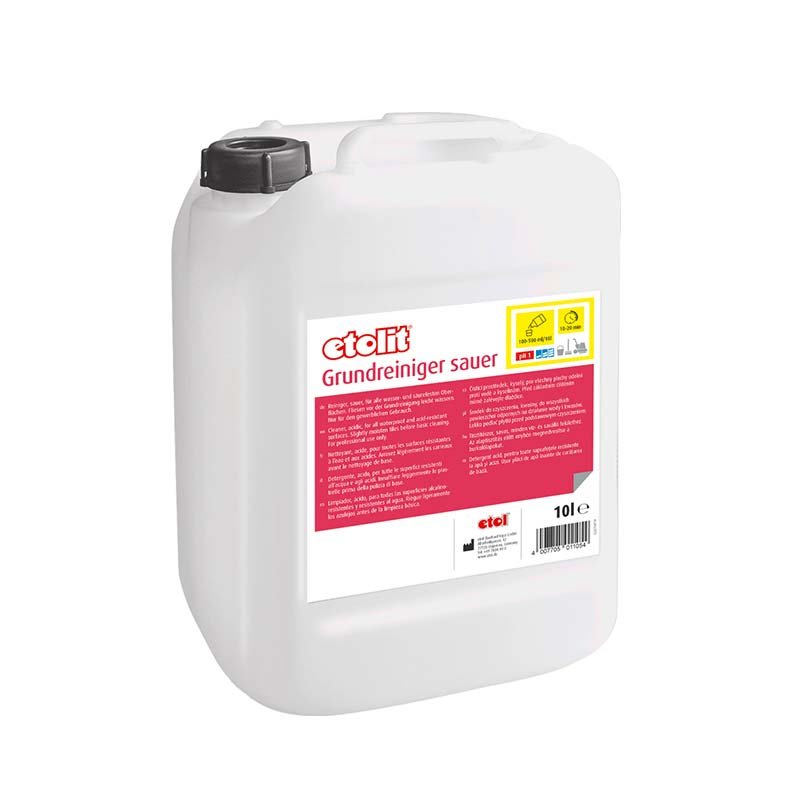 etolit Grundreiniger sauer 10 L Kanister
